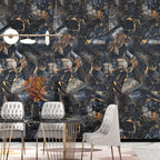 Black/Purple Marble Contact Paper - Image 7