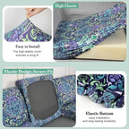 14Pcs Patio Cushion Covers Stretch Outdoor Furniture Protector Slipcovers | - Image 4