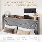 SHA CERLIN Queen Bed Frame - Image 4