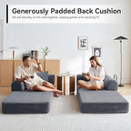 Sofa Bed, Corduroy Sleeper Sofa Bed - Image 3