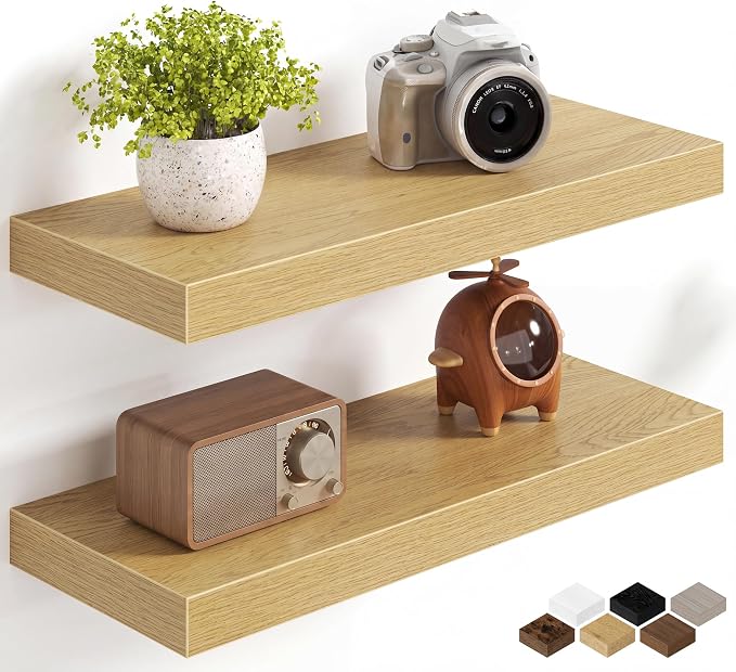 Fun Memories 20Inch Floating Shelves by FunMemories