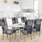 BIETYONE Stretch Dining Chair Covers Set of 2, Soft Removable Washable Kitchen - Image 2