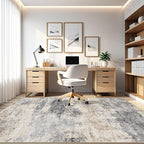 LOONGRUG 7x10 Area Rug Washable Large Neutral Modern Living Room Rugs | - Image 8