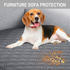 Genina L Shape Couch Cover, Sectional Couch Chaise Covers, Waterproof Washable - Image 5