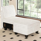 Belffin Modular Sectional Storage Chaise Module by Belffin