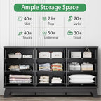 Xixini Fluted Dresser for Bedroom - Image 3