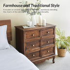 HULALA HOME 3-Drawer Nightstand - Image 8