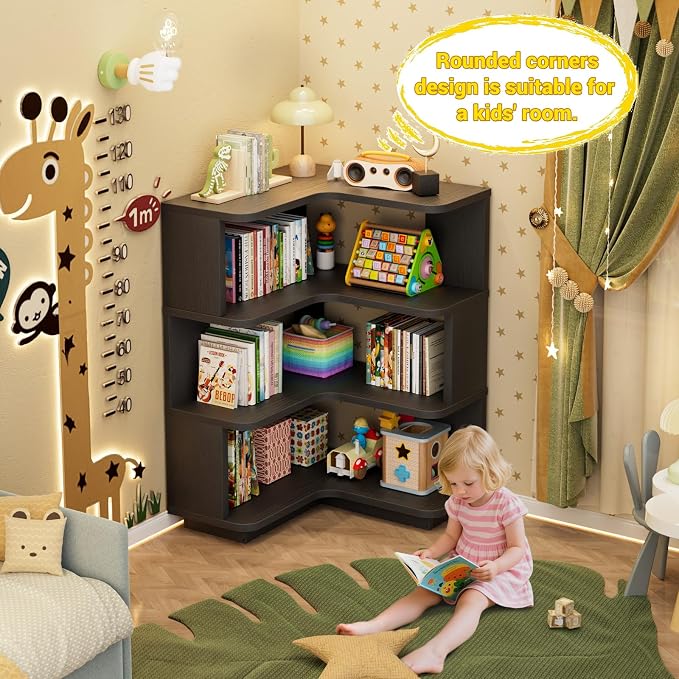 Armocity Corner Book Shelf - Image 5
