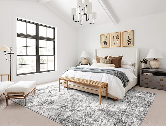 UERMEI 5x7 Area Rug Living Room Rugs - Image 9