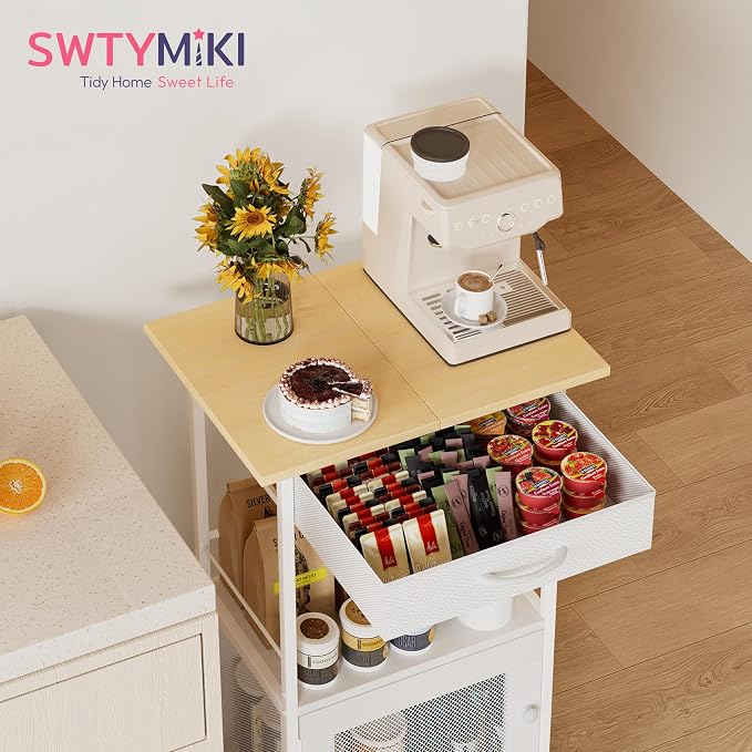 SWTYMIKI Buffets Coffee Bar Cabinet - Image 2
