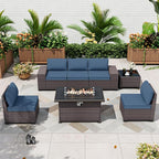 ALAULM 7 Pieces Patio Furniture Set by ALAULM