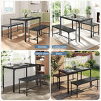 DUMOS Dining Table Set, Dining Table - Image 8