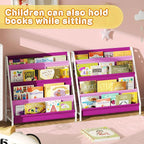 Aokitsink Kids Bookshelf for Kids Rooms, 4-Tier Montessori Bookshelf, Nursery - Image 5