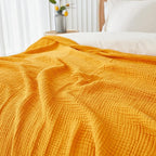 EMME Muslin Blankets for Adults Throw Blanket for Couch Breathable Gauze Soft - Image 6