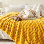 NEWCOSPLAY Fleece Clouds Cozy Throw Blanket - Image 3