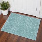 Lahome Moroccan Entry Rugs for Inside House 2x3 Non-Slip Washable Front Indoor by Lahome