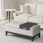 SIMPLIHOME Oregon Storage Ottoman Bench - Image 2
