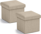 Ornavo Home Small Storage Ottoman, by OrnavoHome