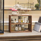 MOOCA Wood and Glass Display Case - Image 2