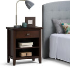 SIMPLIHOME Artisan Bedside Table - Image 3
