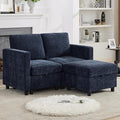 WUTUTUEE 58'' Modular Sectional Loveseat Sofa by WUTUTUEE