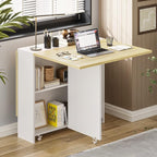 Tiptiper Folding Dining, Versatile Dinner Table - Image 7