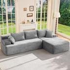 Hobestluk Modular Sectional Sofa Couches L-Shape Couch 3 Seat Modular Sofa by YourHomeDeservesMore