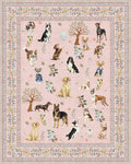 Pink Area Rug 9x12 for Living Room Bedroom | Low Pile; Non Slip;Machine by WelcometoBabovid