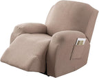 Genina Recliner Chair Covers, Stretch Reclining Chair Cover, Recliner Sofa - Image 8