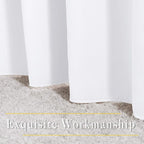 NICETOWN White Room Darkening Bedroom Curtains, Grommet 50% Blackout Thermal - Image 6