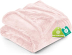 Utopia Bedding Ultra Soft Fleece Bed Blanket Queen Size Pink | Microfiber Plush by UTOPIABEDDING