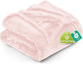 Utopia Bedding Ultra Soft Fleece Bed Blanket Full Size Pink | Microfiber Plush by UTOPIABEDDING