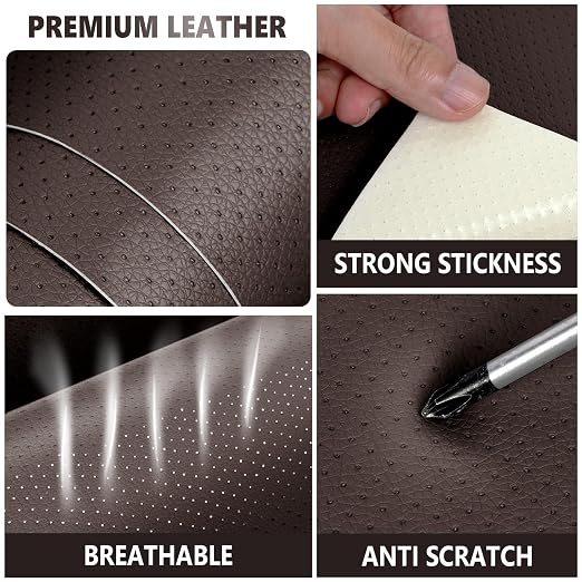 Leather Repair Patch, Breathable Perforated Self Adhesive Repair Patch - Image 3