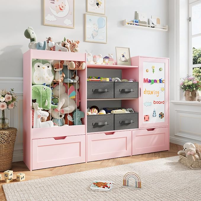 61" W Kids Toy Storage Organizer - Image 7