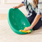 ECR4Kids Plastic Leaf Scoop Floor Rocker Seat, Classroom Furniture - Image 12