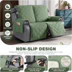 TAOCOCO 100% Waterproof Loveseat Recliner Covers 2 Seater, Split Loveseat Covers - Image 5