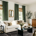 Faux Linen Total Blackout Curtains - Image 5