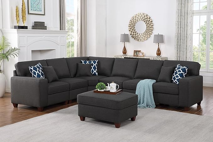 Ball & Cast 116" L-Shaped Sectional Couch by BallCast