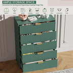 Garvee 5 Drawer Dresser for Bedroom - Image 7