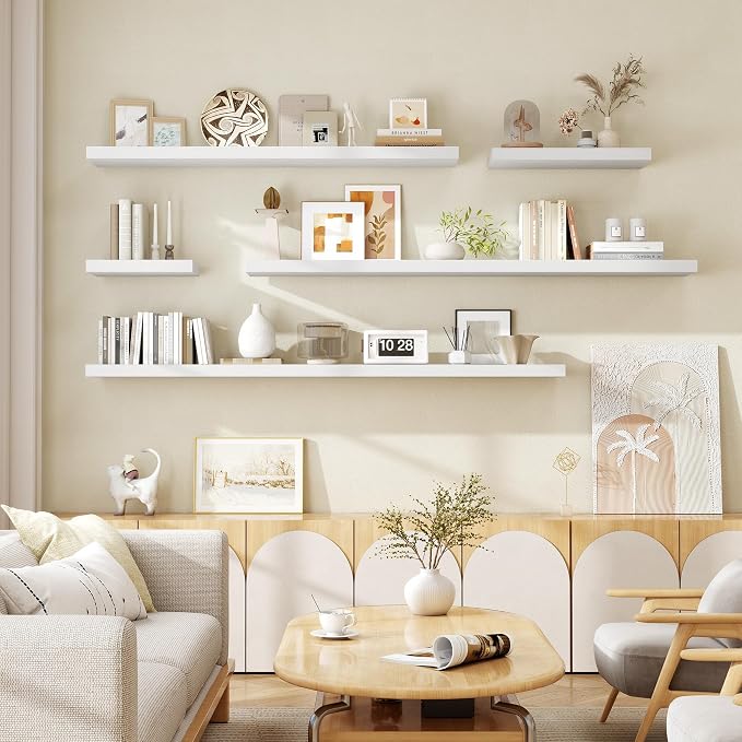 Fun Memories 66 Inch Fireplace Mantel Shelf - Image 2