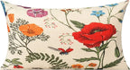 All Smiles Lumbar 12x20 Throw Pillow Covers Set of 2 Outdoor Summer Spring - Image 3