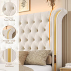 Keyluv Full Smart LED Bed Frame - Image 5