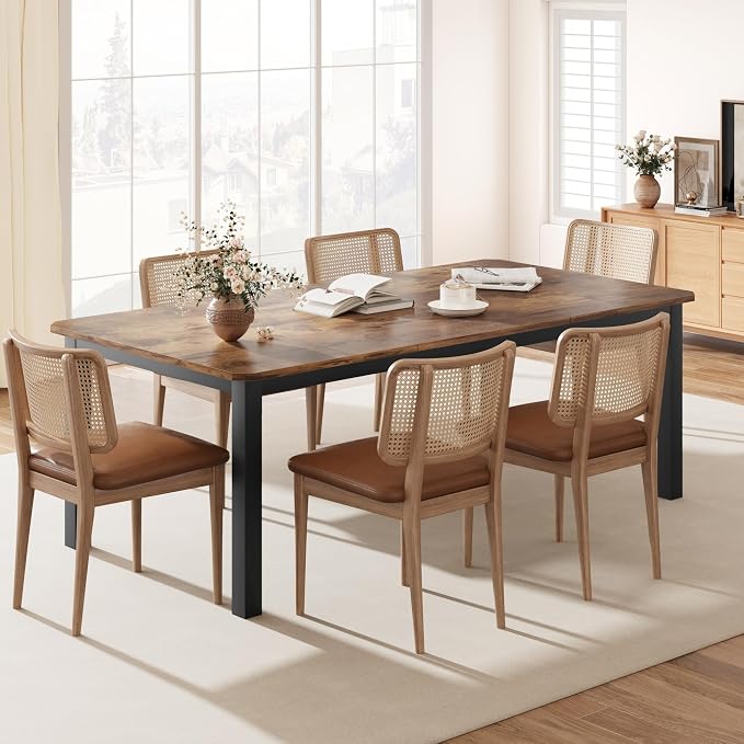 GarveeHome Industrial Dining Table - Image 4