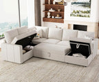 Belffin Modular Sectional Sleeper Sofa - Image 3
