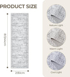2x8 Runner Rug Non Slip, Washable Hallway Runner Rug, Nursery Room, Soft Runner - Image 2