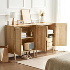 VEVOR Rattan Buffet Cabinet - Image 2