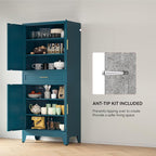 YAUWOH 71''Tall Kitchen Pantry Cabinet - Image 6