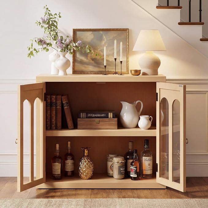 Fatmok Sideboard Buffet Cabinet Set of 2 - Image 5