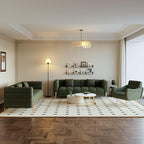 homary Boucle Sofa 79”, Modern 3 Seater Couch - Image 9