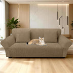 Loveseat Slipcover with 2 Pillow Cover - Image 7